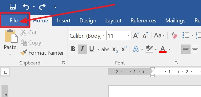 Восстановление сочинения через Microsoft Word