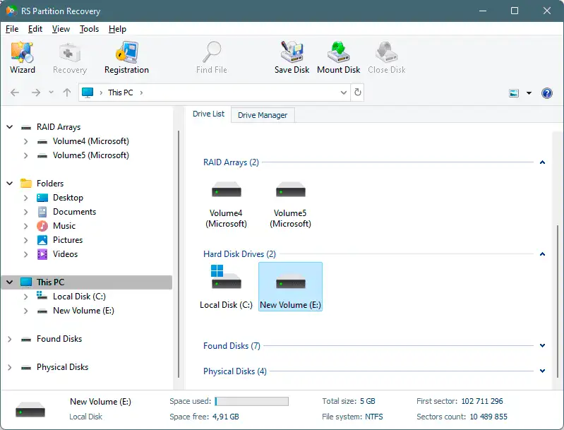 Rs Partition Recovery Main