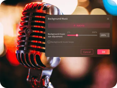 Tambahkan Musik Latar