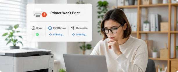 Printer not printing