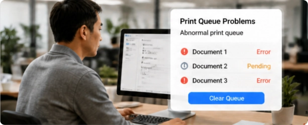 Print queue problems