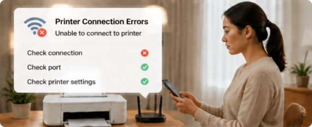 Printer connection errors
